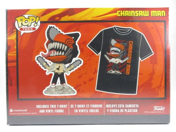 チェンソーマン Mサイズ [チェンソーマン(CHAINSAW MAN)] FUNKO(ファンコ) POP! TEES
