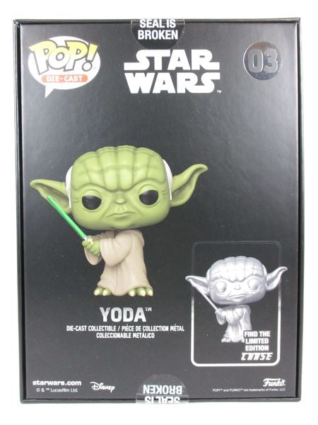 ヨーダ FUNKOショップ限定 [STARWARS(スターウォーズ)] FUNKO(ファンコ) POP! DIE-CAST 03