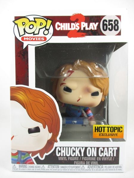 チャッキー onカート HOT TOPIC限定 [Child's Play2(チャイルドプレイ2)] FUNKO(ファンコ) POP! MOVIES 658