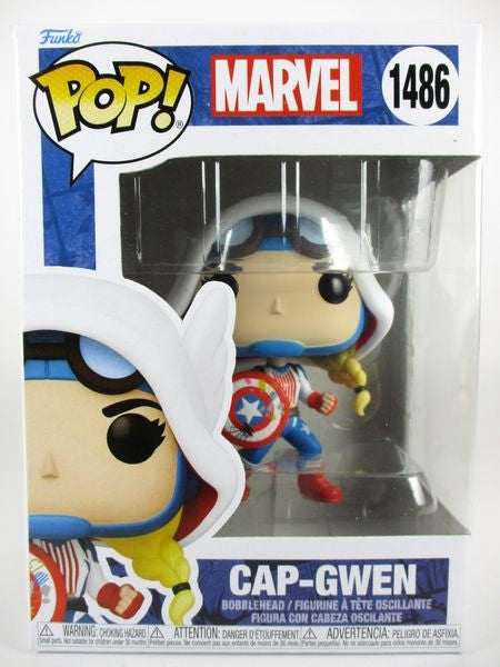 キャプテンアメリカ・グウェン [スパイダーグウェン：グウェンバース] FUNKO(ファンコ) POP! 1486