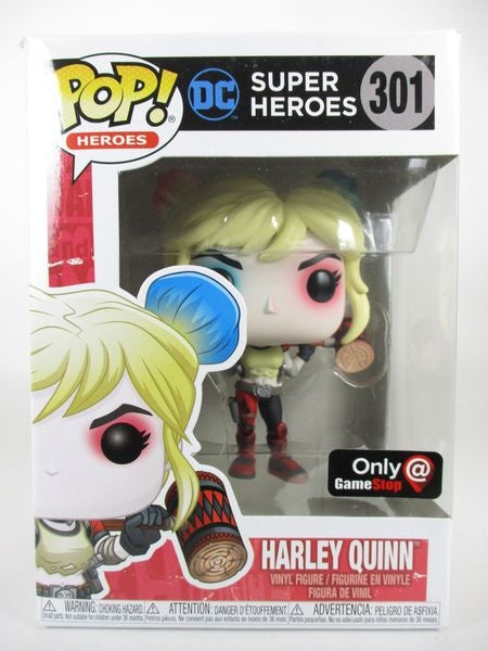 ハーレイ・クイン GAMESTOP限定 [DC SUPER HEROES] FUNKO(ファンコ) POP! HEROES 301