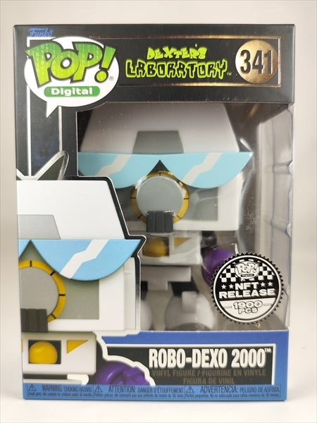 ROBO-DEXO 2000 NFTリリース1,900体限定 [デクスターズラボ] FUNKO(ファンコ) POP! Digital 128