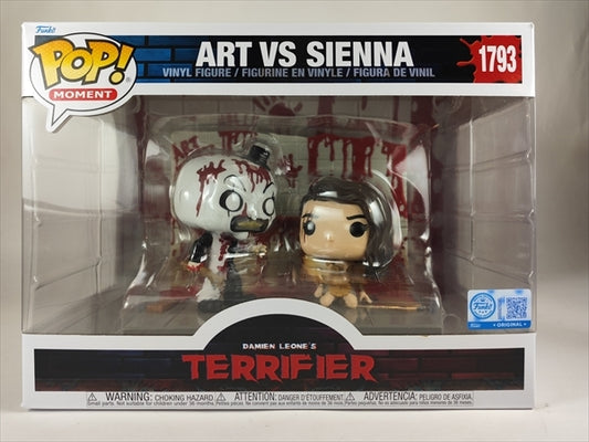 アート・ザ・クラウンvsシエナ ムービーモーメント [テリファー(TERRIFIER)] FUNKO(ファンコ) POP! MOMENT 1793