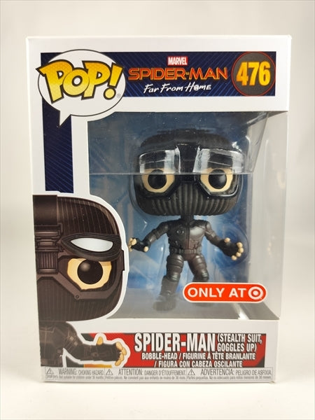 スパイダーマン ステルススーツ ゴーグルアップ Target限定 [スパイダーマンファーフロムホーム] FUNKO(ファンコ) POP! 476