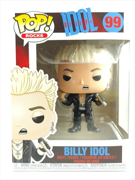 【箱傷】 ビリー・アイドル [BILLY IDOL] FUNKO(ファンコ) POP! ROCKS 99