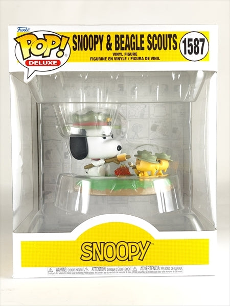 スヌーピー＆ビーグルスカウト ６インチ [PEANUTS(ピーナッツ)] FUNKO(ファンコ) POP! DELUXE 1587