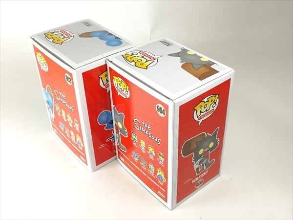 【箱傷】 イッチー＆スクラッチー [SHIMPSONS(シンプソンズ)] FUNKO(ファンコ) POP! TELEVISION 903,904