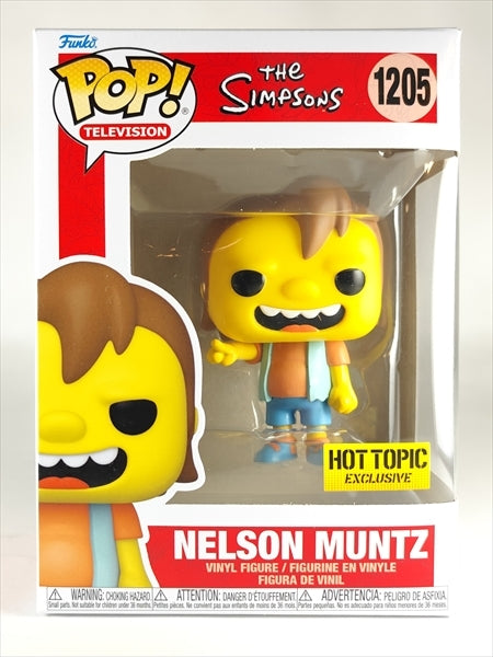 ネルソン・マンツ HOT TOPIC限定 [SHIMPSONS(シンプソンズ)] FUNKO(ファンコ) POP! TELEVISION 1205
