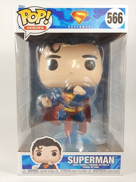 スーパーマン 10インチ [スーパーマン(2025)] FUNKO(ファンコ) POP! HEROES 566