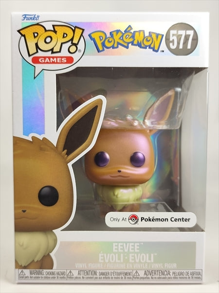 イーブイ ポケモンセンター限定 パールメタリック [ポケットモンスター] FUNKO(ファンコ) POP! GAMES 577