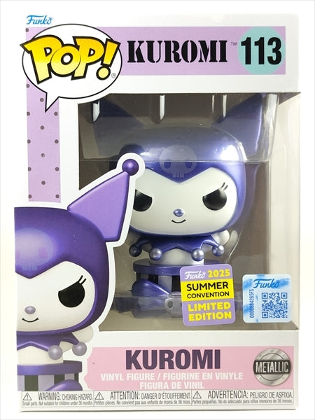 クロミ メタリック 2025年SUMMER CONVENTION限定 [KUROMI] FUNKO(ファンコ) POP! 113
