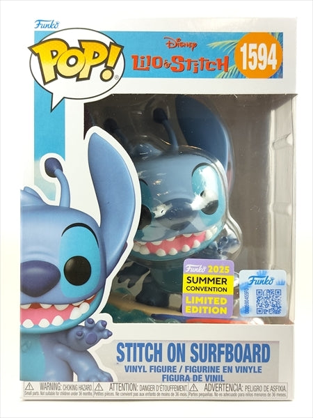 スティッチ onサーフボード 2025年SUMMER CONVENTION限定 [リロアンドスティッチ] FUNKO(ファンコ) POP! 1594