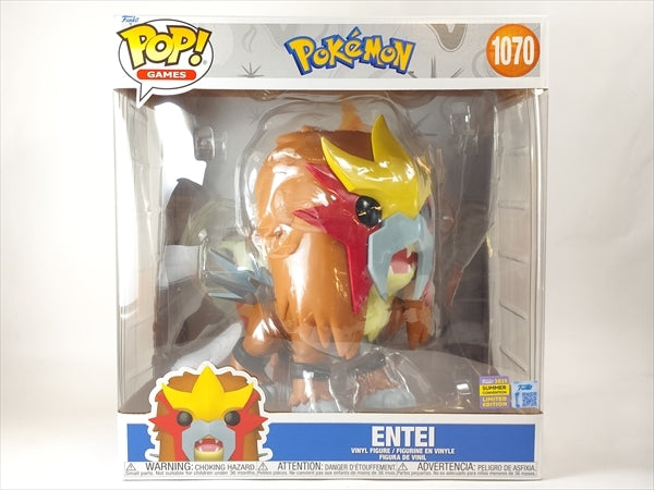 エンテイ 10インチ 2025年SUMMER CONVENTION限定 [ポケットモンスター] FUNKO(ファンコ) POP! GAMES 1070