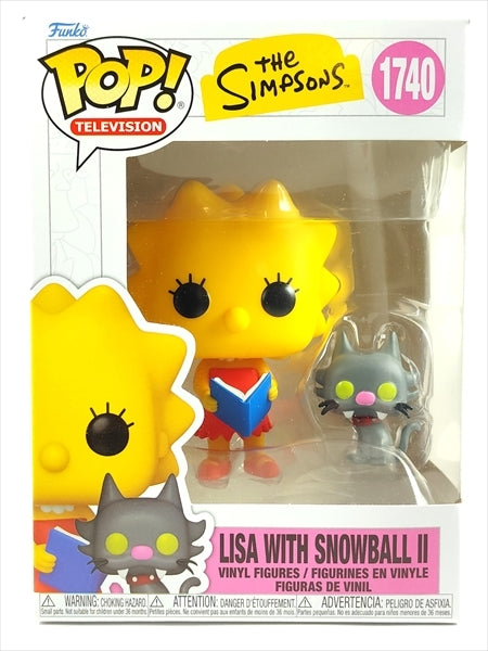 リサ with スノーボール２ [シンプソンズ] FUNKO(ファンコ) POP! TELEVISION 1740