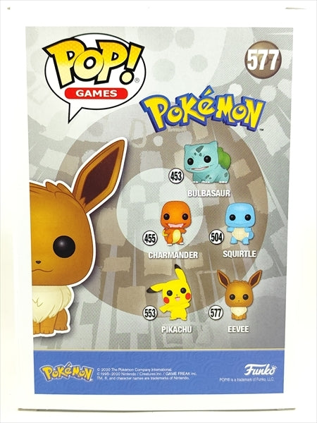 【箱傷】 イーブイ　フロッキー版 2020年WONDROUS CONVENTION限定 [ポケットモンスター] FUNKO(ファンコ) POP! GAMES 577