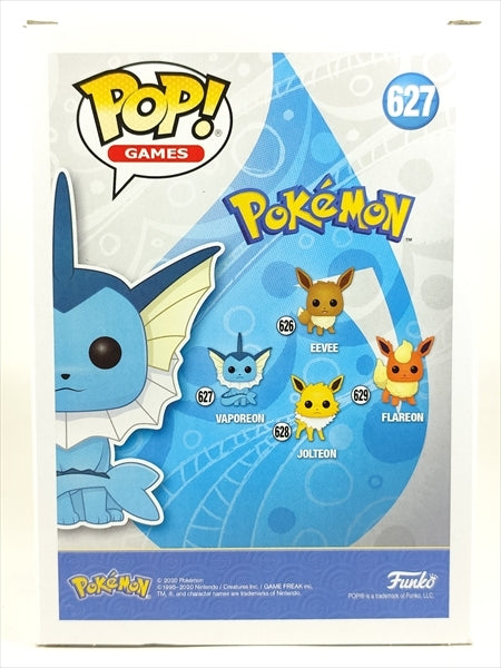 シャワーズ ダイヤモンドグリッター 2021年SPRING CONVENTION限定 [ポケットモンスター] FUNKO(ファンコ) POP! GAMES 627