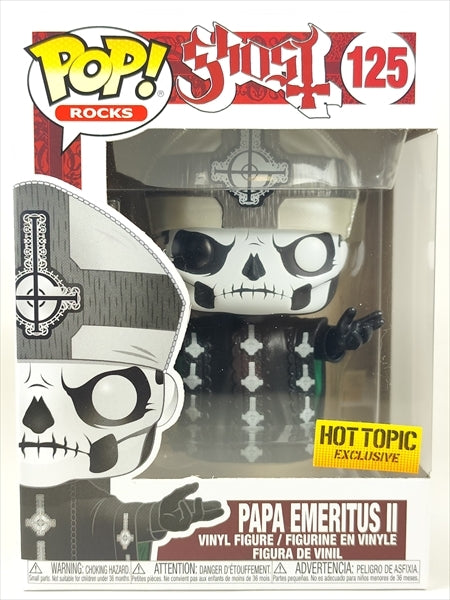 パパ・エメリトゥス2世 [ゴースト(GHOST)] FUNKO(ファンコ) POP! ROCKS 125