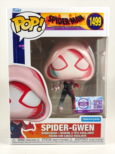 スパイダーグウェン 7,500体限定 [スパイダーマン:アクロス・ザ・スパイダーバース] FUNKO(ファンコ) POP! 1499