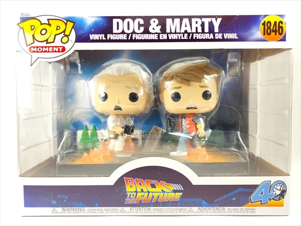 ドク＆マーティ モーメント [バック・トゥー・ザ・フューチャー(BACK TO THE FUTURE)] FUNKO(ファンコ) POP! MOMENT 1846