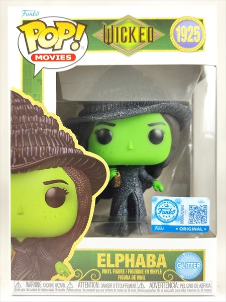 エルファバ ダイヤモンドグリッター版 [ウィキッド 永遠の約束(WICKED FOR GOOD)] FUNKO(ファンコ) POP! MOVIES 1925