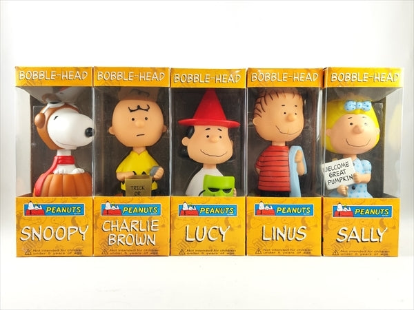 ピーナッツ(ハロウィン)５体セット [PEANUTS(ピーナッツ)] FUNKO(ファンコ) Wacky Wobbler(ワッキーワブラー) ボブルヘッド