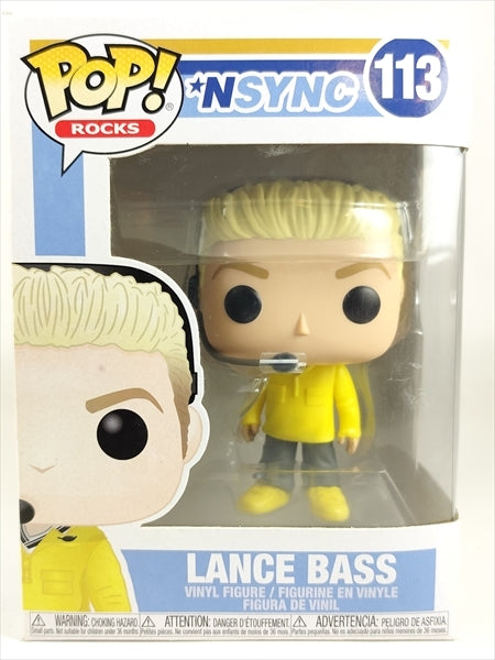 ランス・バス [イン・シンク(NSYNC)] FUNKO(ファンコ) POP! ROCKS 113