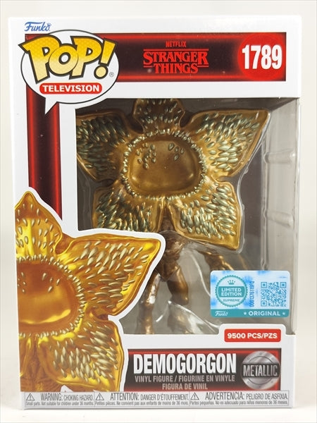 デモゴルゴン 9,500体限定 ゴールドメタリック [ストレンジャーシングス(STRANGER THINGS)] FUNKO(ファンコ) POP! TELEVISION 1789