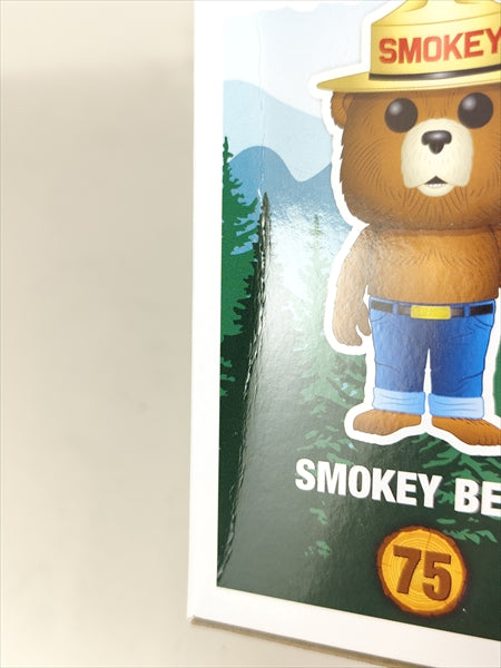 【箱傷】 スモーキー・ベア　フロッキー版 [SMOKEY BEAR] FUNKO(ファンコ) POP! AD ICONS 75