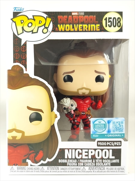 ナイスプール 9,500体限定 [デッドプール＆ウルヴァリン] FUNKO(ファンコ) POP! 1508