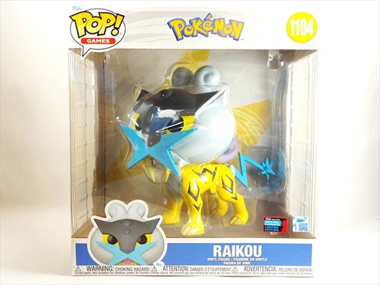 ライコウ 10インチ 2025FALL CONVENTION限定 [ポケットモンスター] FUNKO(ファンコ) POP! GAMES 1104
