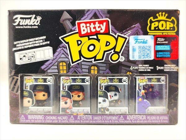 ファンコ社オリジナルキャラクター４体セット 2025年FALL CONVENTION限定 [PARANORMAL OPS PATROL] FUNKO(ファンコ) Bitty POP! 4PACK