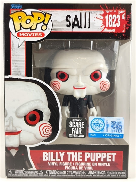 ビリー 2025年HOT TOPIC SCARE FAIR限定 [SAW(ソウ)] FUNKO(ファンコ) POP! MOVIES 1823
