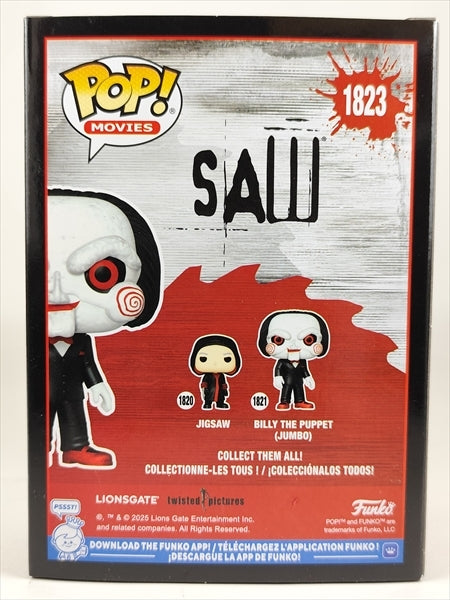 ビリー 2025年HOT TOPIC SCARE FAIR限定 [SAW(ソウ)] FUNKO(ファンコ) POP! MOVIES 1823