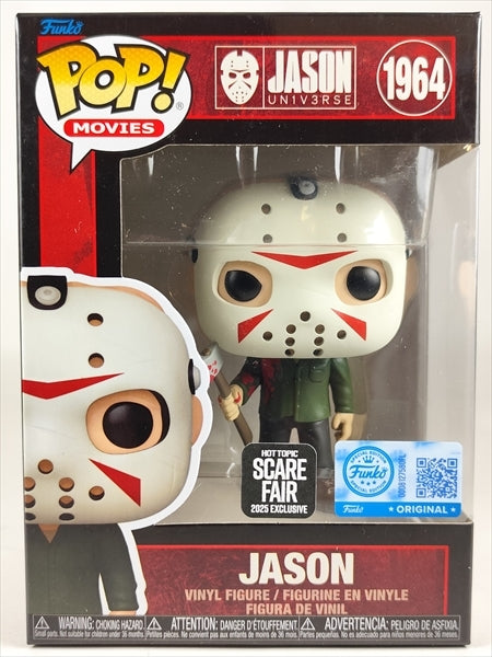 ジェイソン 2025年HOT TOPIC SCARE FAIR限定 [13日の金曜日] FUNKO(ファンコ) POP! MOVIES 1964
