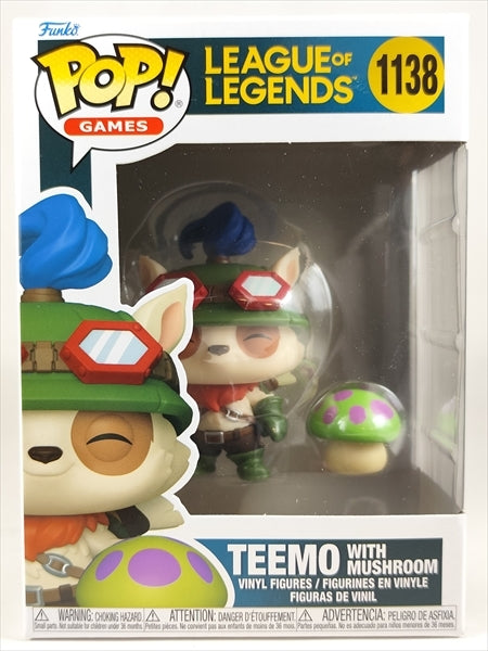 ティーモ with キノコ [リーグ・オブ・レジェンド(LEAGUE OF LEGENDS)] FUNKO(ファンコ) POP! GAMES 1138