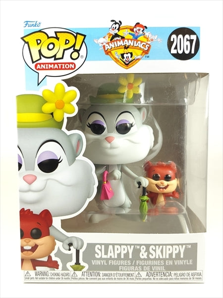 【箱傷】 スラッピー＆スキッピー [アニマニアックス(ANIMANIACS)] FUNKO(ファンコ) POP! ANIMATION 2067