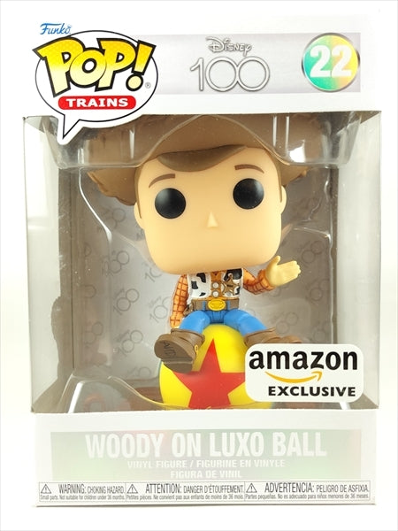 ウッディ on ルクソー・ボール [DISNEY 100th] FUNKO(ファンコ) POP! TRAINS 22