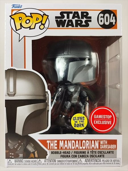 マンダロリアン with ダークセイバー 蓄光版 [スターウォーズ/マンダロリアン] FUNKO(ファンコ) POP! 604