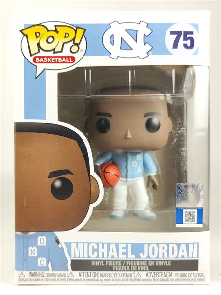 マイケル・ジョーダン [ノースカロライナ・ターヒールズ(UNC)] FUNKO(ファンコ) POP! BASKETBALL 75