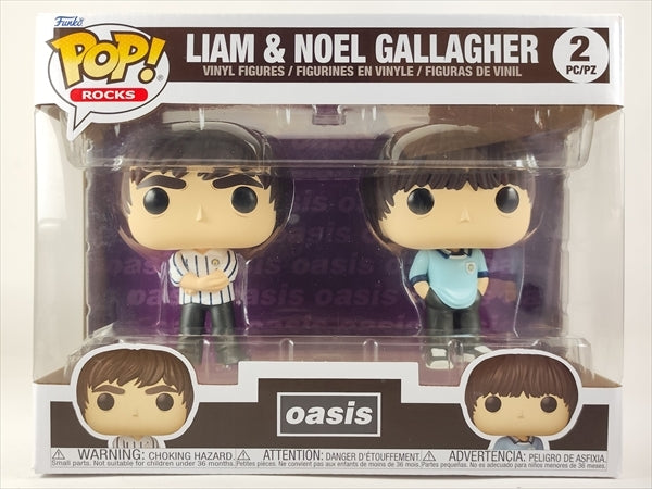 リアム・ギャラガー＆ノエル・ギャラガー [オアシス(Oasis)] FUNKO(ファンコ) POP! ROCKS 2PACK