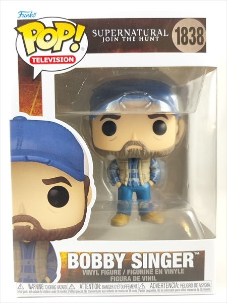 ボビー・シンガー [スーパーナチュラル(SUPERNATURAL JOIN THE HUNT)] FUNKO(ファンコ) POP! TELEVISION 1838