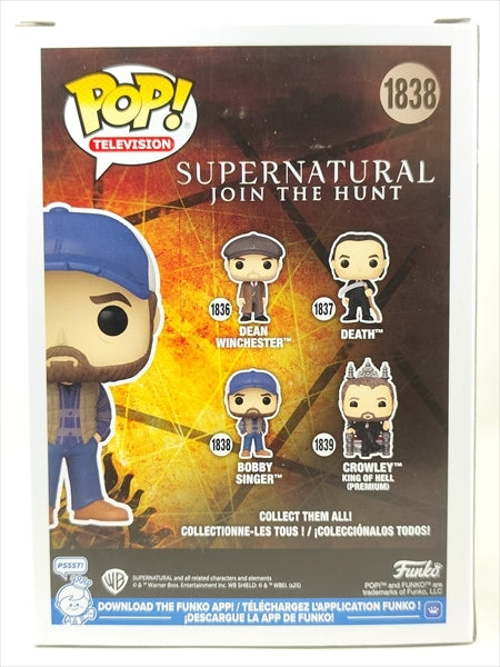 ボビー・シンガー [スーパーナチュラル(SUPERNATURAL JOIN THE HUNT)] FUNKO(ファンコ) POP! TELEVISION 1838