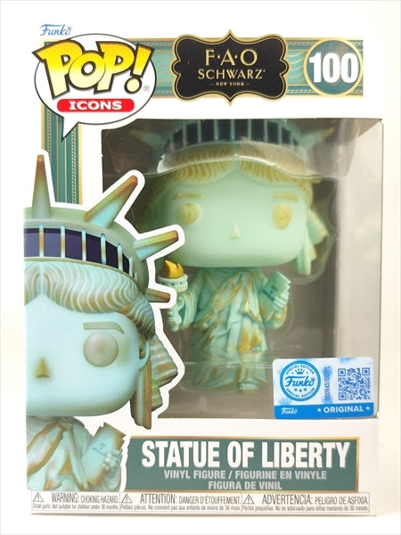 自由の女神像 [F・A・O SCHWARZ] FUNKO(ファンコ) POP! ICONS 100