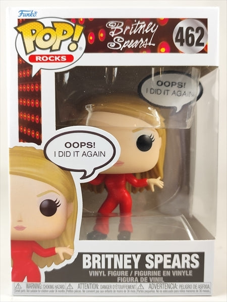 【箱傷】 ブリトニー・スピアーズ [BRITNEY SPEARS] FUNKO(ファンコ) POP! ROCKS 462