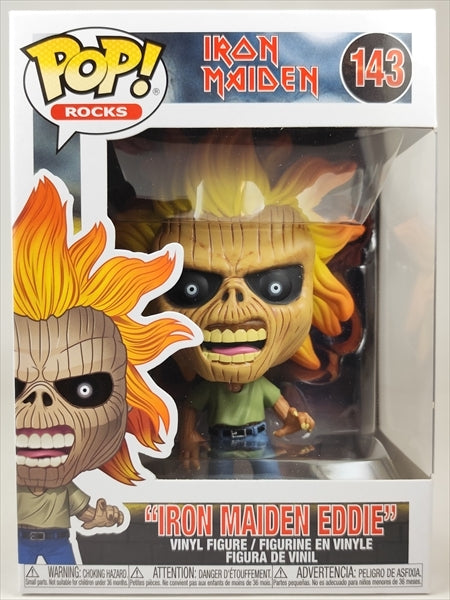 【箱傷】 アイアン・メイデン・エディ [IRON MAIDEN] FUNKO(ファンコ) POP! ROCKS 143