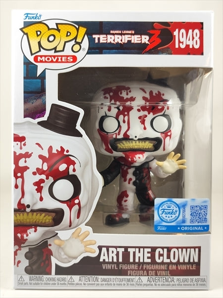 アート・ザ・クラウン [テリファー 聖夜の悪夢 (TERRIFIER 3)] FUNKO(ファンコ) POP! MOVIES 1948