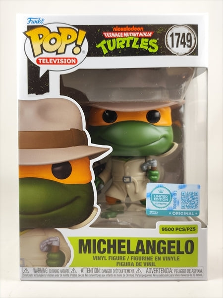 ミケランジェロ 9,500体限定 [TURTLES(タートルズ)] FUNKO(ファンコ) POP! TELEVISION 1749