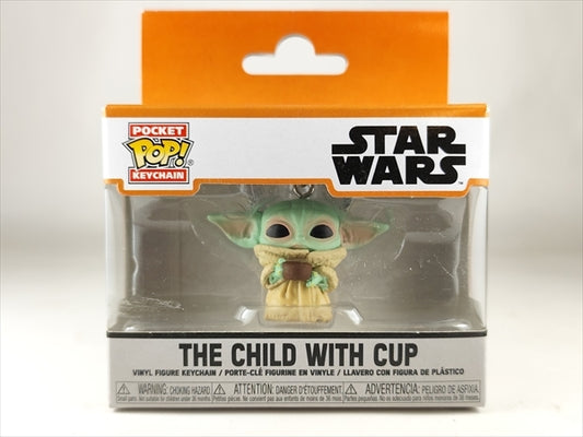 チャイルド with カップ [スターウォーズ/マンダロリアン] FUNKO POP! POCKET KEYCHAIN