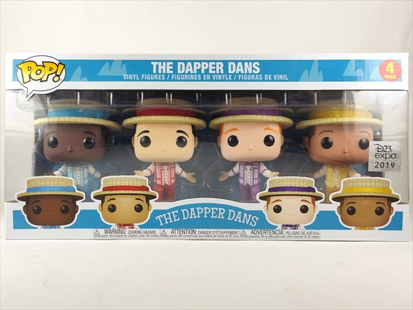 【箱傷】 ダッパー・ダンズ [THE DAPPER DANS] FUNKO(ファンコ) POP! 4PACK
