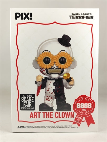 アート・ザ・クラウン 2025年HOT TOPIC SCARE FAIR 8,888体限定 [テリファー(TERRIFIER)] THRILLJOY PIX!